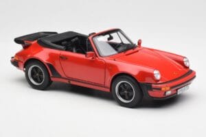 Porsche 911 930 Turbo Cabriolet Rot Norev 1:18 187664 Metall — Bild 6 von 8