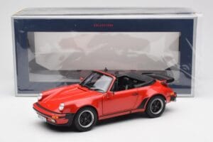 Porsche 911 930 Turbo Cabriolet Rot Norev 1:18 187664 Metall — Bild 8 von 8