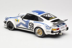 Porsche 911 934 #58 B. Wollek / P. Gurdjian Kremer Racing Winners Group 4 24 Hours of Le Mans 1977 Minichamps 1:18 155776458  — Bild 5 von 6