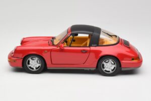 Porsche 911 964 Carrera 2 Targa Rot Anson 1:18 30305-W Metall — Bild 4 von 8
