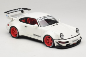 Porsche 911 964 RWB Hoonigan Weiß GT Spirit 1:18 GT732 Resin — Bild 4 von 6