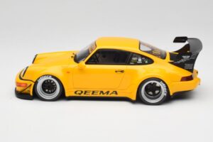 Porsche 911 964 RWB Keema Yellow GT Spirit 1:18 GT492 Resin — Bild 3 von 6