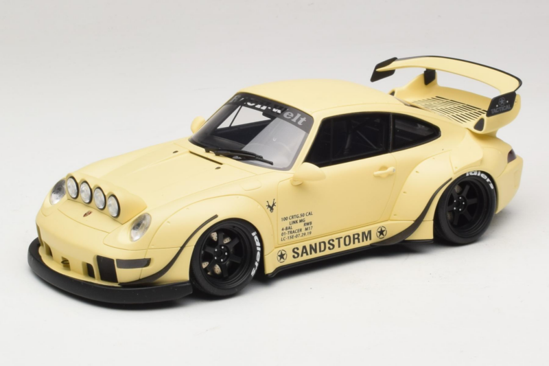 Porsche 911 964 RWB Sandstorm Beige GT Spirit 1:18 GT566 Resin