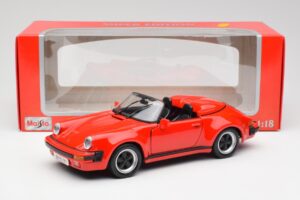 Porsche 911 964 Speedster Rot Maisto 1:18 37800-M2 Metall — Bild 8 von 8