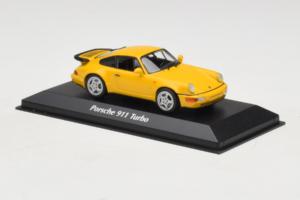 Porsche 911 964 Turbo Gelb MaxiChamps 1:43 940069104 Metall — Bild 3 von 4