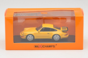 Porsche 911 964 Turbo Gelb MaxiChamps 1:43 940069104 Metall — Bild 4 von 4