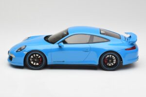 Porsche 911 991 Carrera 4S Aerokit Blau GT Spirit 1:18 GT085 Resin — Bild 3 von 6
