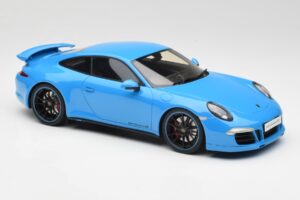 Porsche 911 991 Carrera 4S Aerokit Blau GT Spirit 1:18 GT085 Resin — Bild 4 von 6