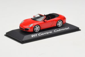 Porsche 911 991 Carrera Cabriolet Rot Minichamps 1:43 WAP0200120C Metall — Bild 2 von 4