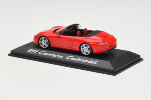 Porsche 911 991 Carrera Cabriolet Rot Minichamps 1:43 WAP0200120C Metall — Bild 3 von 4