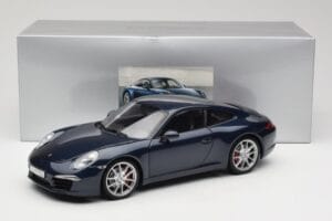 Porsche 911 991 Carrera S Blue Metallic Minichamps 1:18 WAP0210200C Metall — Bild 8 von 8
