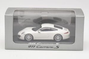 Porsche 911 991 Carrera S Weiß IAA Frankfurt 2011 Minichamps 1:43 WAX20100090 Metall — Bild 5 von 5
