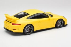 Porsche 911 991 GT3 Racing Gelb & Silber Räder Minichamps 1:18 110062722 Metall — Bild 3 von 8