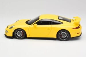 Porsche 911 991 GT3 Racing Gelb & Silber Räder Minichamps 1:18 110062722 Metall — Bild 4 von 8