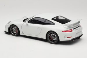 Porsche 911 991 GT3 Weiß Mit Silbernen Felgen Minichamps 1:18 113062721 Metall — Bild 7 von 8
