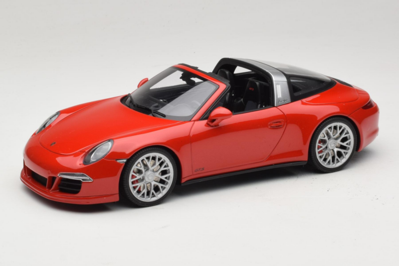Porsche 911 991 Targa GTS Rot GT Spirit 1:18 GT718 Resin
