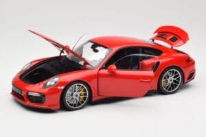 Porsche 911 991 Turbo S Guards Red Minichamps 1:18 110067122 Metall — Bild 2 von 8