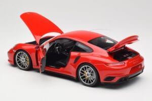 Porsche 911 991 Turbo S Guards Red Minichamps 1:18 110067122 Metall — Bild 5 von 8