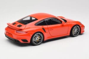 Porsche 911 991 Turbo S Lava Orange Minichamps 1:18 110067120 Metall — Bild 3 von 8