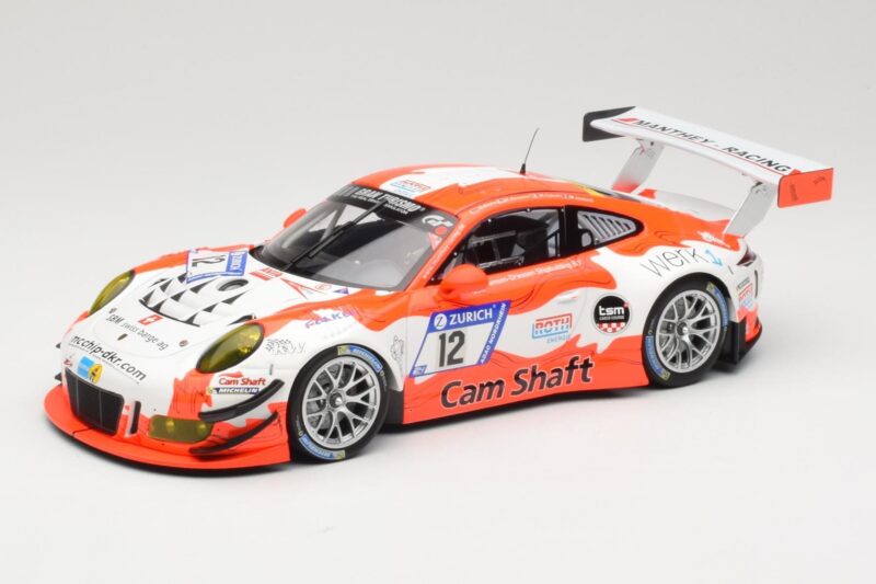 Porsche 911 991.1 GT3 R Manthey Racing #12 F. Klohs / P. Renauer 24 Hours Nurburgring 2017 Minichamps 1:18 155176912 Metall