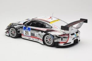 Porsche 911 991.1 GT3 R #21 WTM Racing J. Stursberg / V. Krumbach 24h Nürburgring 2016 Minichamps 1:18 155166021 Metall — Bild 5 von 6