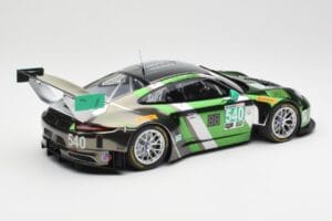 Porsche 911 991.1 GT3 R #540 Black Swan Racing P. Long / T. Pilgrim 24h Daytona 2016 Minichamps 1:18 155166540 Metall — Bild 2 von 6
