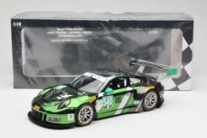 Porsche 911 991.1 GT3 R #540 Black Swan Racing P. Long / T. Pilgrim 24h Daytona 2016 Minichamps 1:18 155166540 Metall — Bild 6 von 6