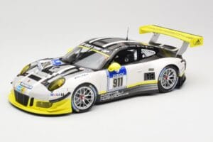 Porsche 911 991.1 GT3 R #911 Manthey Racing N. Tandy / E. Bamber 24h Nürburgring 2016 Minichamps 1:18 155166911 Metall