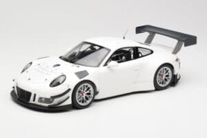Porsche 911 991.1 GT3 R Weiß Mit Silberfelgen Minichamps 1:18 153166000 Metall