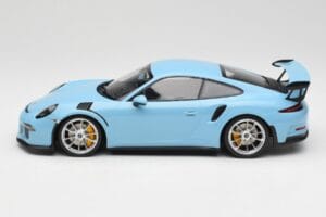 Porsche 911 991.1 GT3 RS Blau Matte Felgen Minichamps 1:18 153066235 Metall — Bild 3 von 6