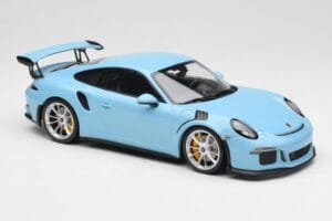 Porsche 911 991.1 GT3 RS Blau Matte Felgen Minichamps 1:18 153066235 Metall — Bild 4 von 6