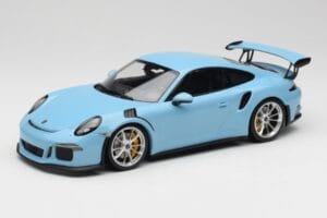 Porsche 911 991.1 GT3 RS Blau Matte Felgen Minichamps 1:18 153066235 Metall
