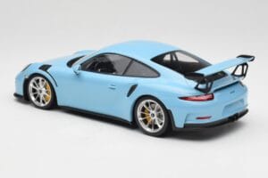 Porsche 911 991.1 GT3 RS Blau Matte Felgen Minichamps 1:18 153066235 Metall — Bild 5 von 6
