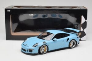 Porsche 911 991.1 GT3 RS Blau Matte Felgen Minichamps 1:18 153066235 Metall — Bild 6 von 6