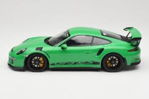 Porsche 911 991.1 GT3 RS Grün Schwarze Felgen Minichamps 1:18 153066228 Metall — Bild 3 von 6