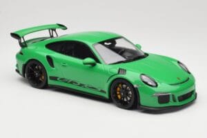 Porsche 911 991.1 GT3 RS Grün Schwarze Felgen Minichamps 1:18 153066228 Metall — Bild 4 von 6