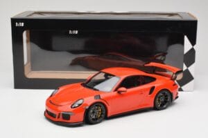 Porsche 911 991.1 GT3 RS Lava Orange Minichamps 1:18 155066220 Metall — Bild 6 von 6