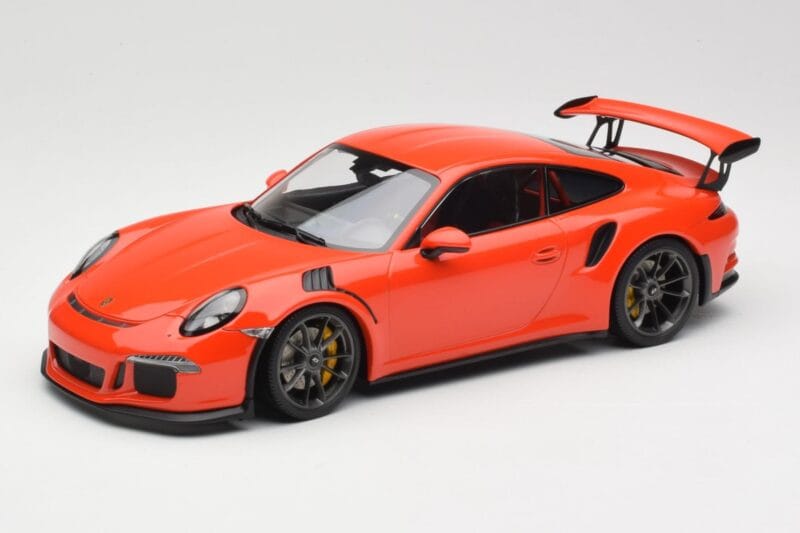 Porsche 911 991.1 GT3 RS Lava Orange Minichamps 1:18 155066220 Metall