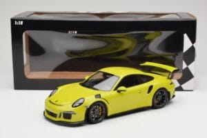 Porsche 911 991.1 GT3 RS Hellgrün Minichamps 1:18 155066222 Metall — Bild 6 von 6