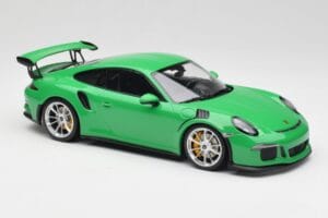 Porsche 911 991.1 GT3 RS Lizard Grün & Silberne Räder Minichamps 1:18 153066229 Metall — Bild 4 von 6