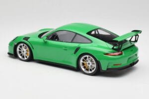 Porsche 911 991.1 GT3 RS Lizard Grün & Silberne Räder Minichamps 1:18 153066229 Metall — Bild 5 von 6