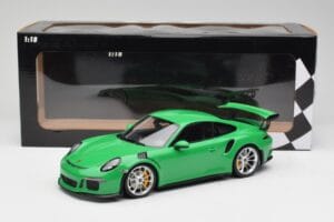 Porsche 911 991.1 GT3 RS Lizard Grün & Silberne Räder Minichamps 1:18 153066229 Metall — Bild 6 von 6