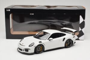 Porsche 911 991.1 GT3 RS Weiß Schwarze Felgen Minichamps 1:18 153066224 Metall — Bild 6 von 6