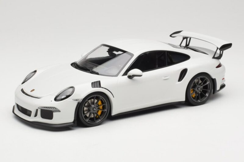 Porsche 911 991.1 GT3 RS Weiß Schwarze Felgen Minichamps 1:18 153066224 Metall