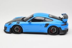 Porsche 911 991.2 GT2 RS Blau mit Schwarzen Felgen Minichamps 1:18 155068308 Metall — Bild 3 von 6