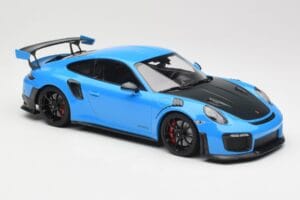 Porsche 911 991.2 GT2 RS Blau mit Schwarzen Felgen Minichamps 1:18 155068308 Metall — Bild 4 von 6