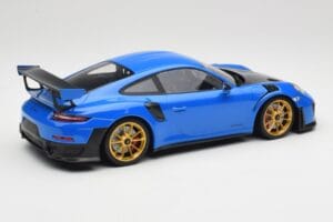 Porsche 911 991.2 GT2 RS Blau mit Goldenen Felgen Minichamps 1:18 155068302 Metall — Bild 2 von 6