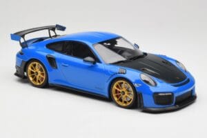 Porsche 911 991.2 GT2 RS Blau mit Goldenen Felgen Minichamps 1:18 155068302 Metall — Bild 4 von 6