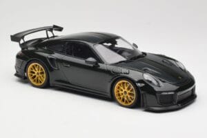 Porsche 911 991.2 GT2 RS Grün Weissach Package Goldene Felgen Minichamps 1:18 155068306 Metall — Bild 4 von 6