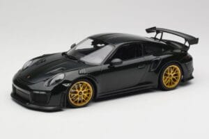 Porsche 911 991.2 GT2 RS Grün Weissach Package Goldene Felgen Minichamps 1:18 155068306 Metall